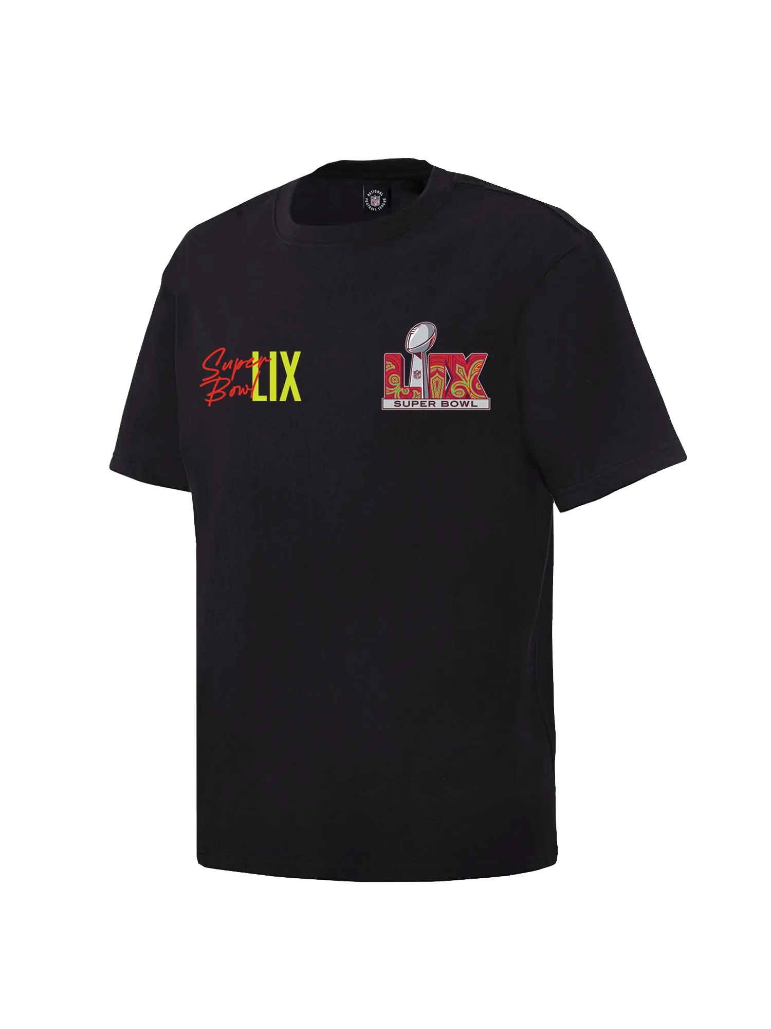 Super Bowl LIX NFL Double Hit T-Shirt - Black