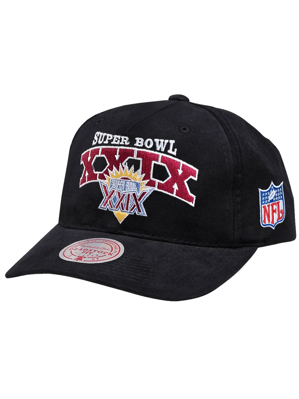 Super Bowl XXIX Mitchell & Ness NFL Origins Deadstock Snapback Hat - Black