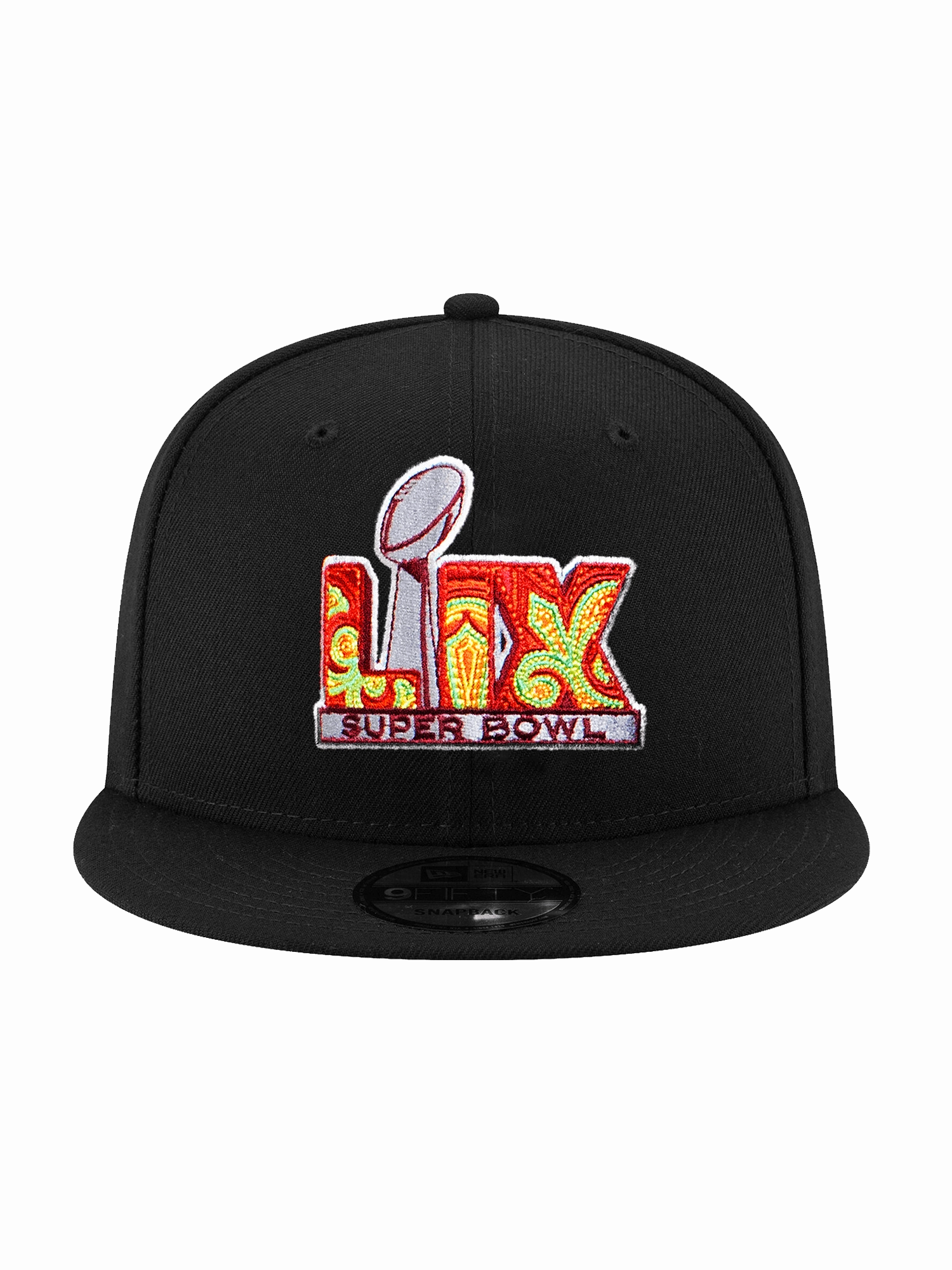 Super Bowl LIX New Era NFL Logo 9FIFTY Snapback Hat - Black