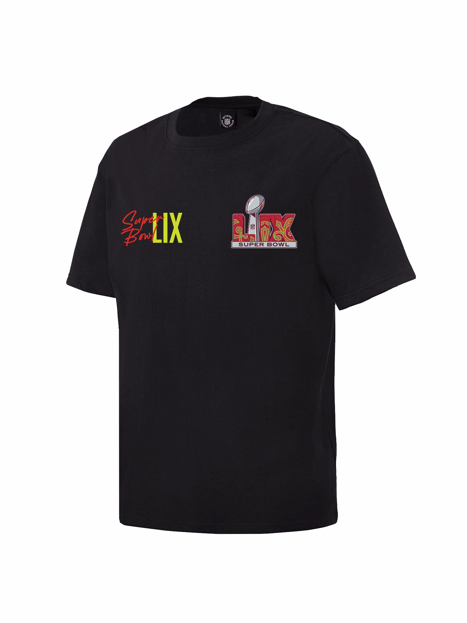 Super Bowl LIX NFL Double Hit T-Shirt - Black