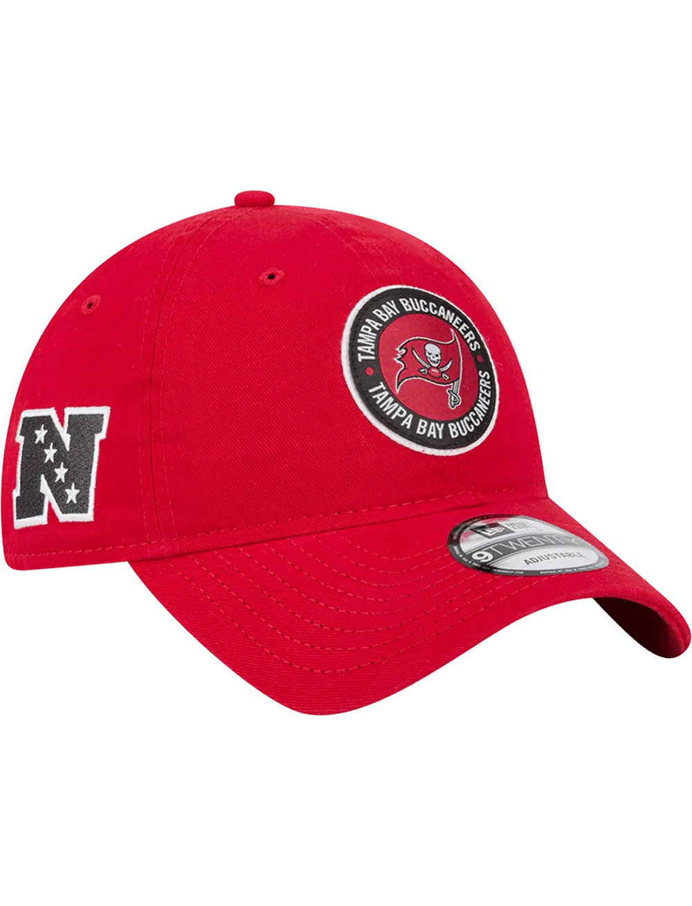 Tampa Bay Buccaneers New Era NFL 24 Sideline 9TWENTY Strapback Hat