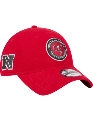 Tampa Bay Buccaneers New Era NFL 24 Sideline 9TWENTY Strapback Hat