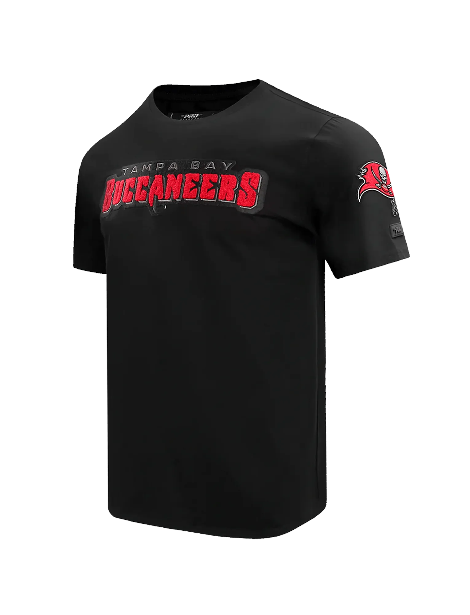 Tampa Bay Buccaneers Pro Standard NFL Classic Chenille Flex T-Shirt - Black