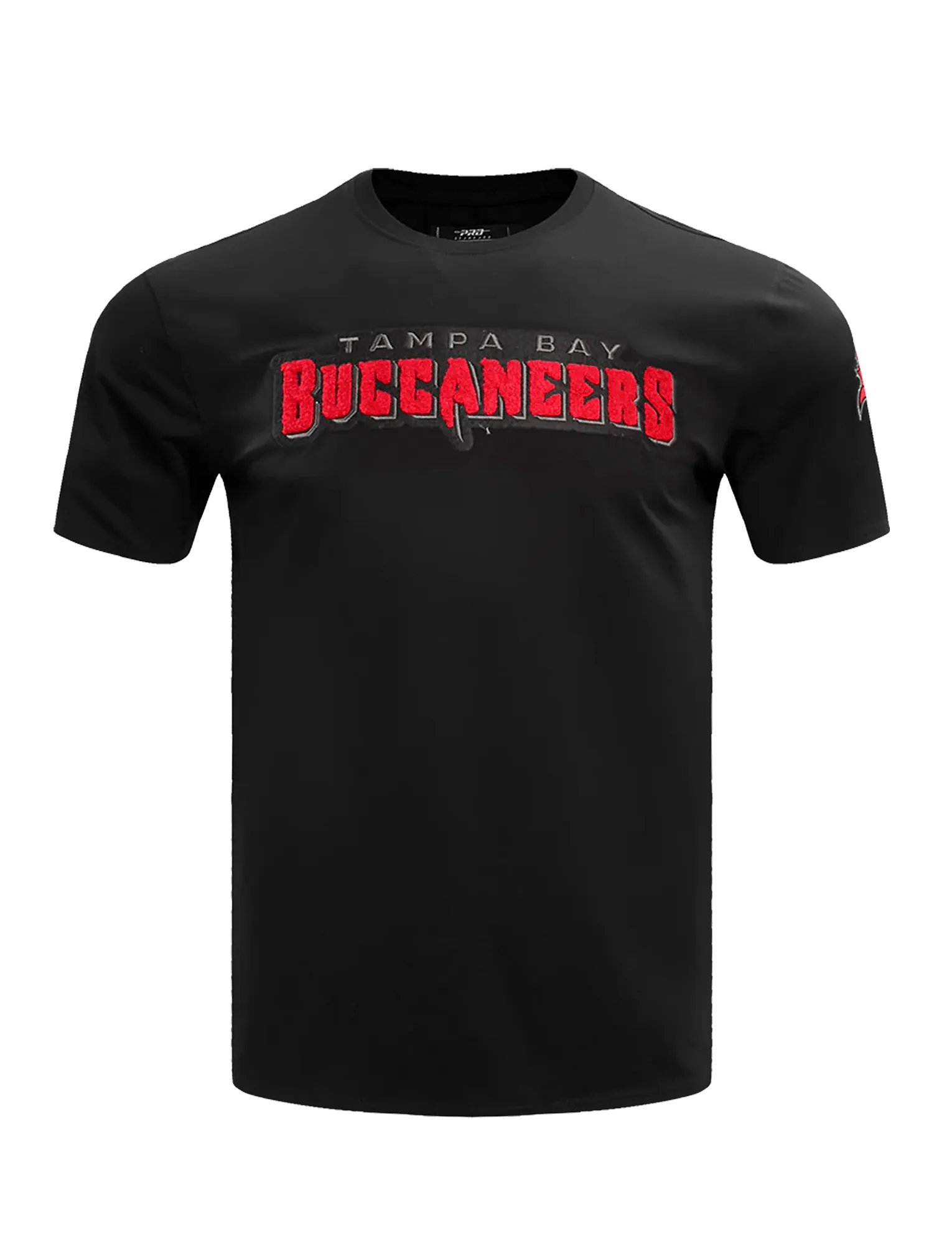 Tampa Bay Buccaneers Pro Standard NFL Classic Chenille Flex T-Shirt - Black