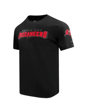 Tampa Bay Buccaneers Pro Standard NFL Classic Chenille Flex T-Shirt - Black
