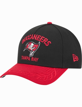 Tampa Bay Buccaneers New Era NFL 25 Draft 9FORTY M-Crown Snapback Hat - Black