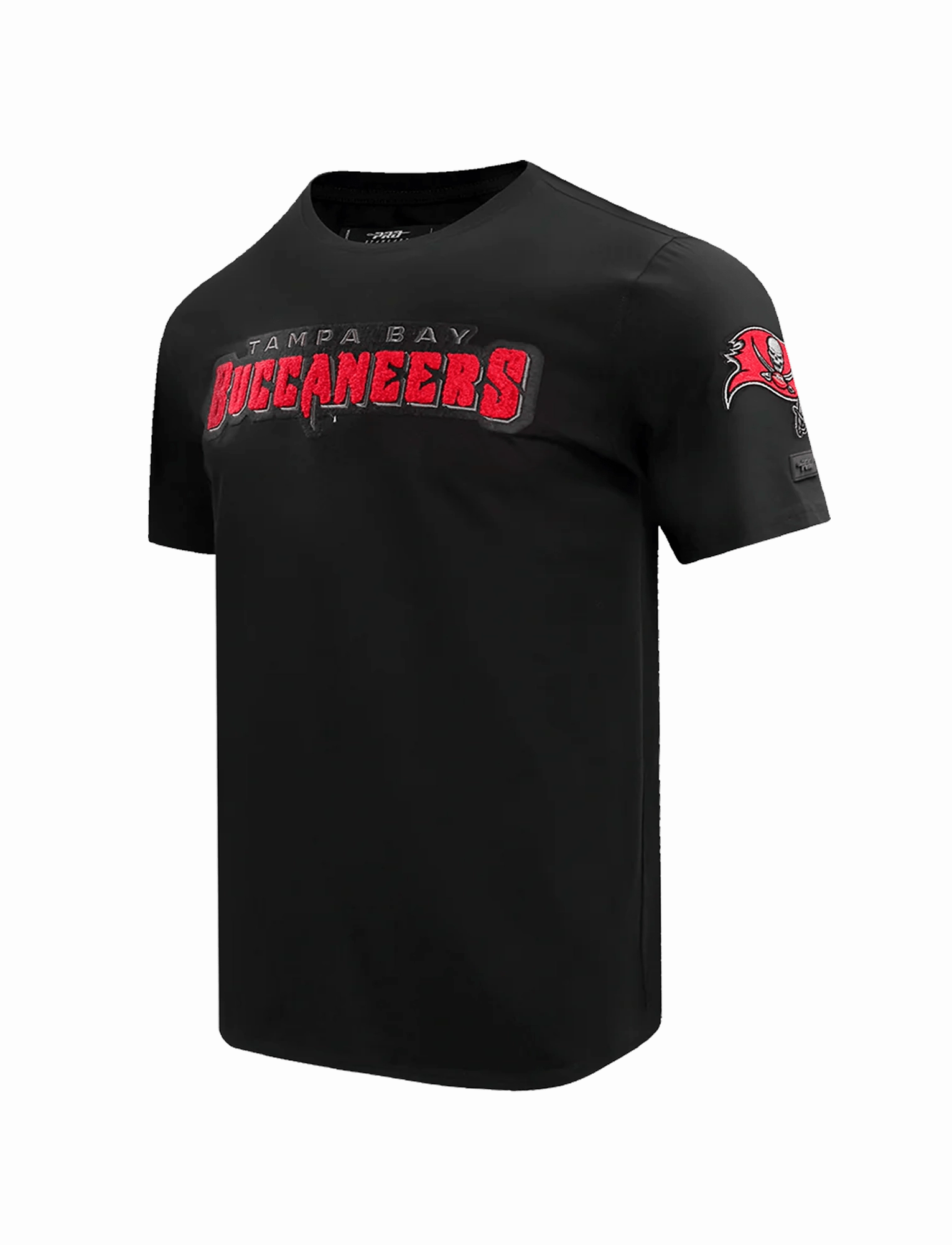 Tampa Bay Buccaneers Pro Standard NFL Classic Chenille Flex T-Shirt - Black