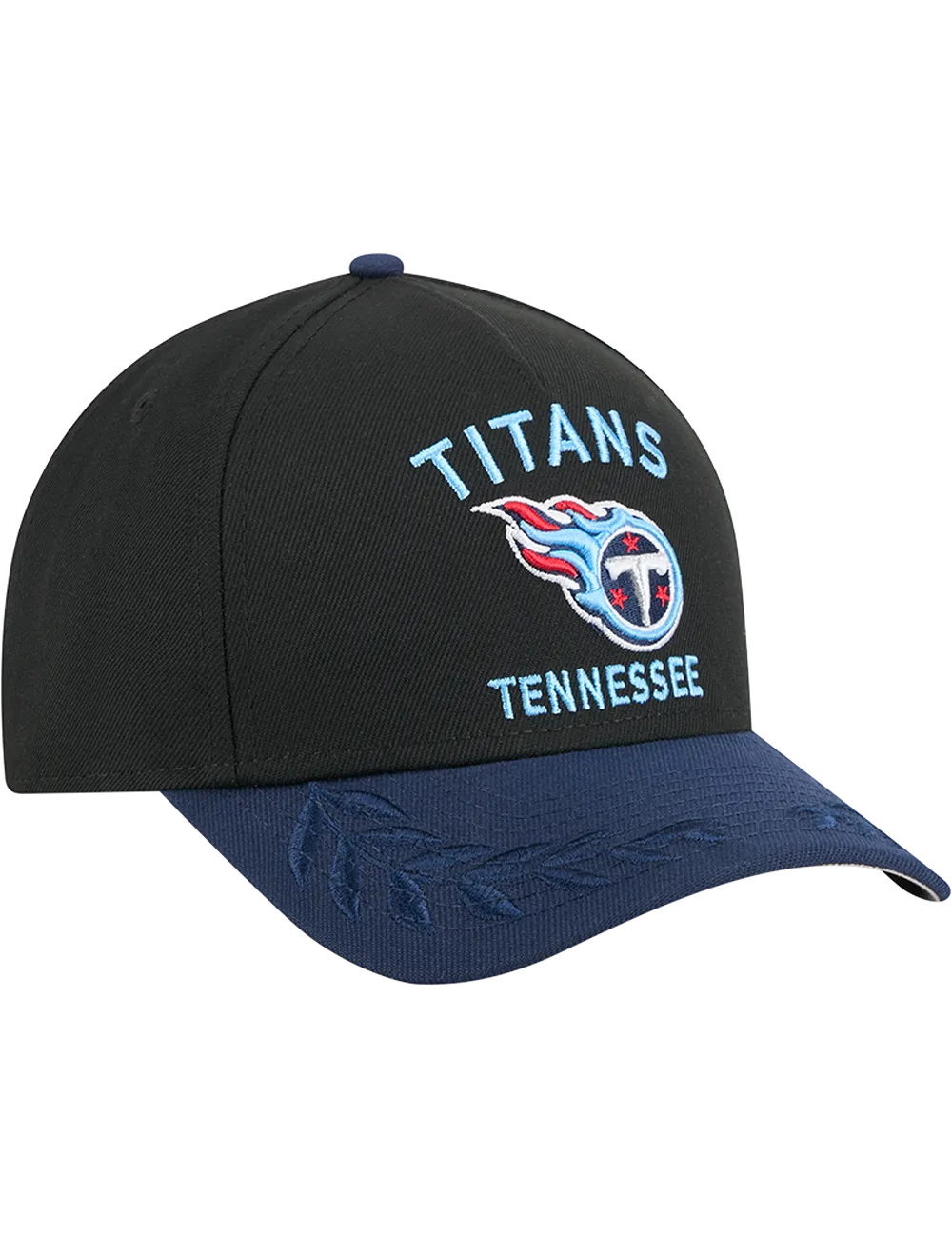 Tennessee Titans New Era NFL 25 Draft 9FORTY M-Crown Snapback Hat - Black