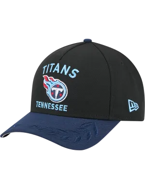 Tennessee Titans New Era NFL 25 Draft 9FORTY M-Crown Snapback Hat - Black