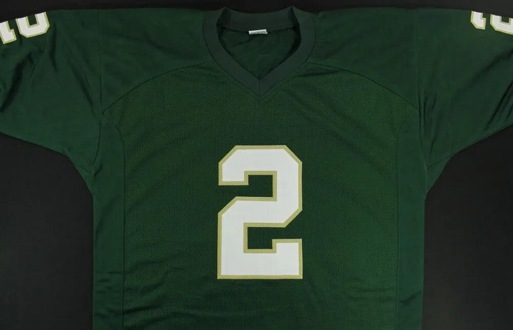 Terrance Williams Signed Baylor Bears Green Jersey (GTSM COA) Dallas Cowboys W.R