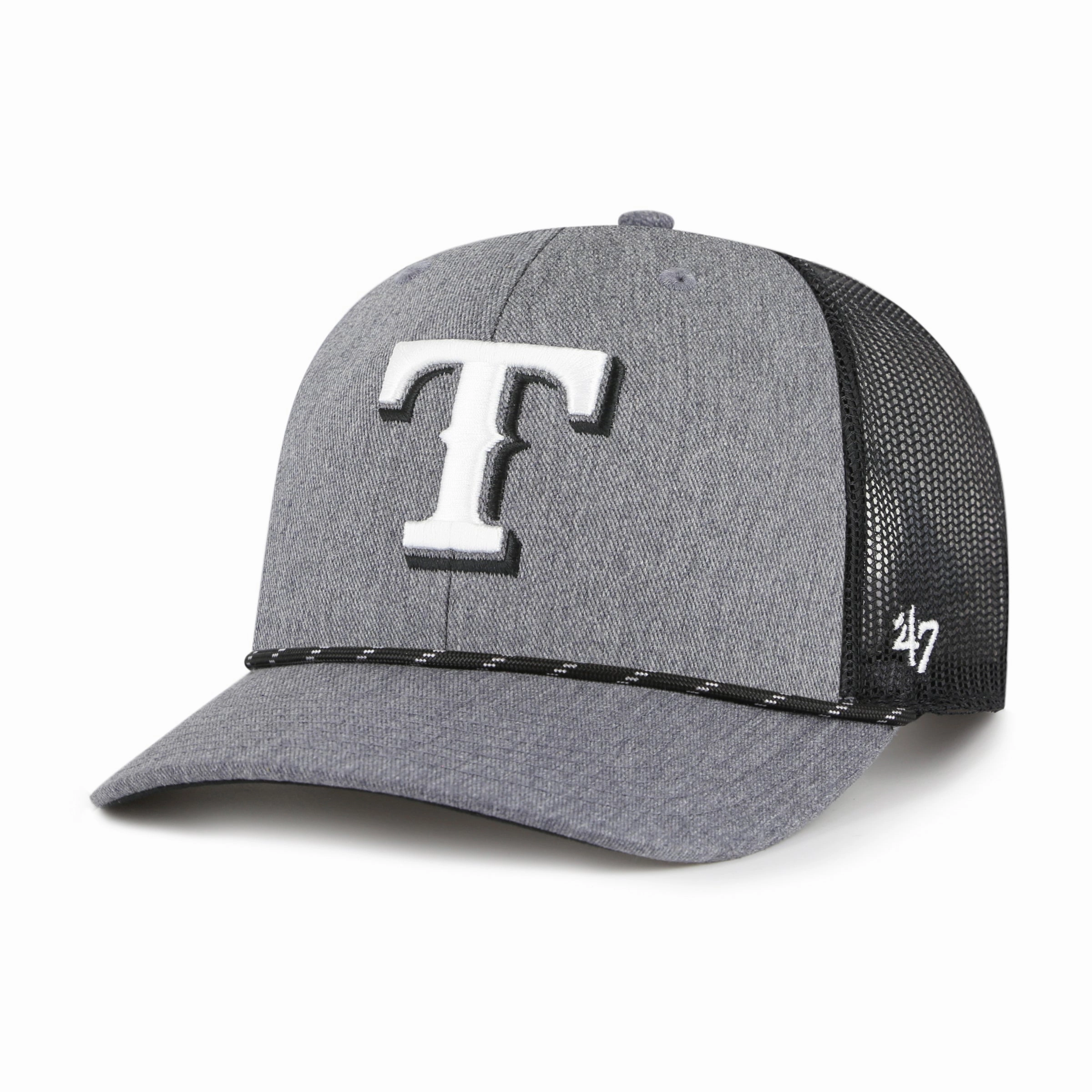 TEXAS RANGERS CARBON ROPE '47 TRUCKER