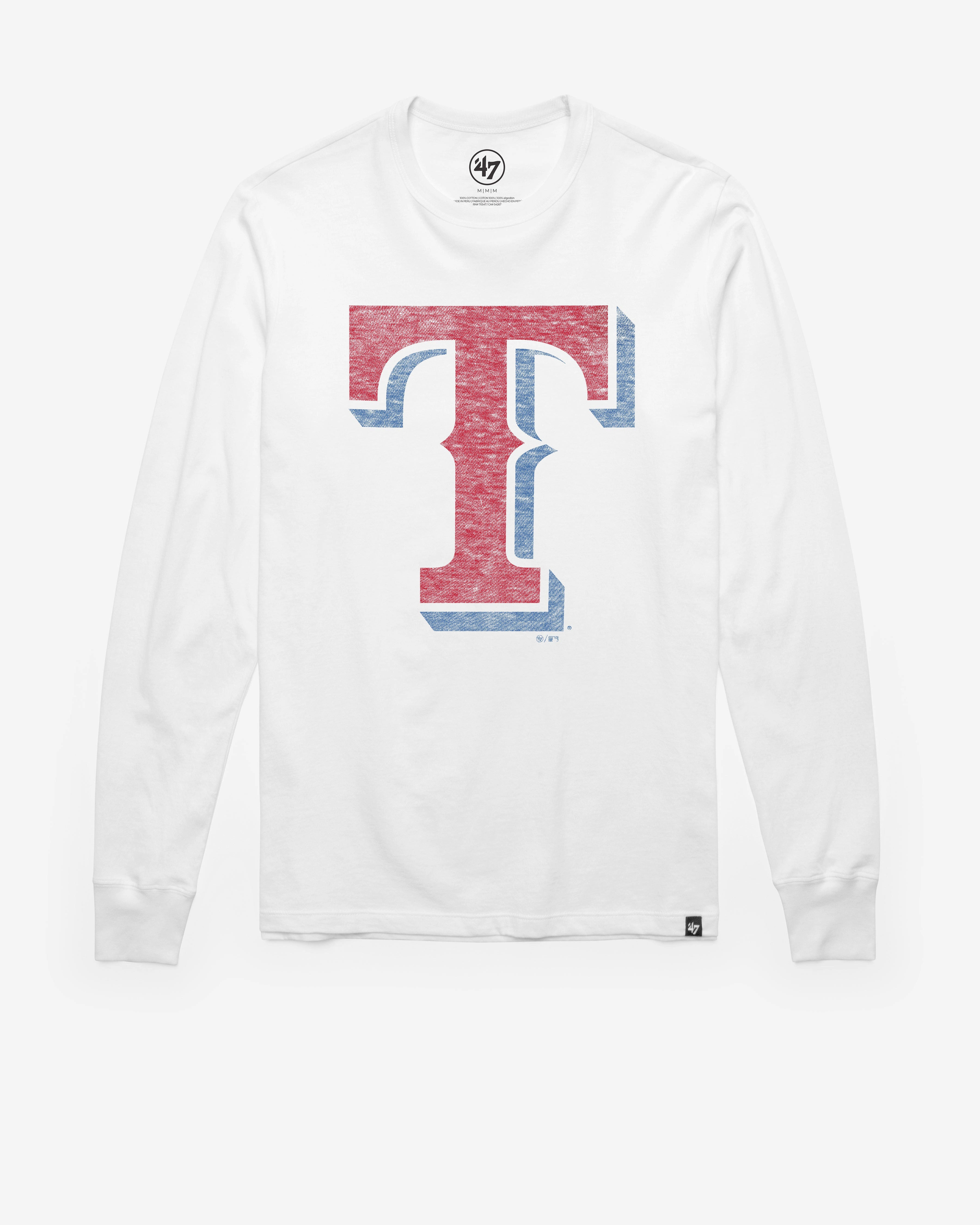 TEXAS RANGERS PREMIER '47 FRANKLIN LONG SLEEVE TEE