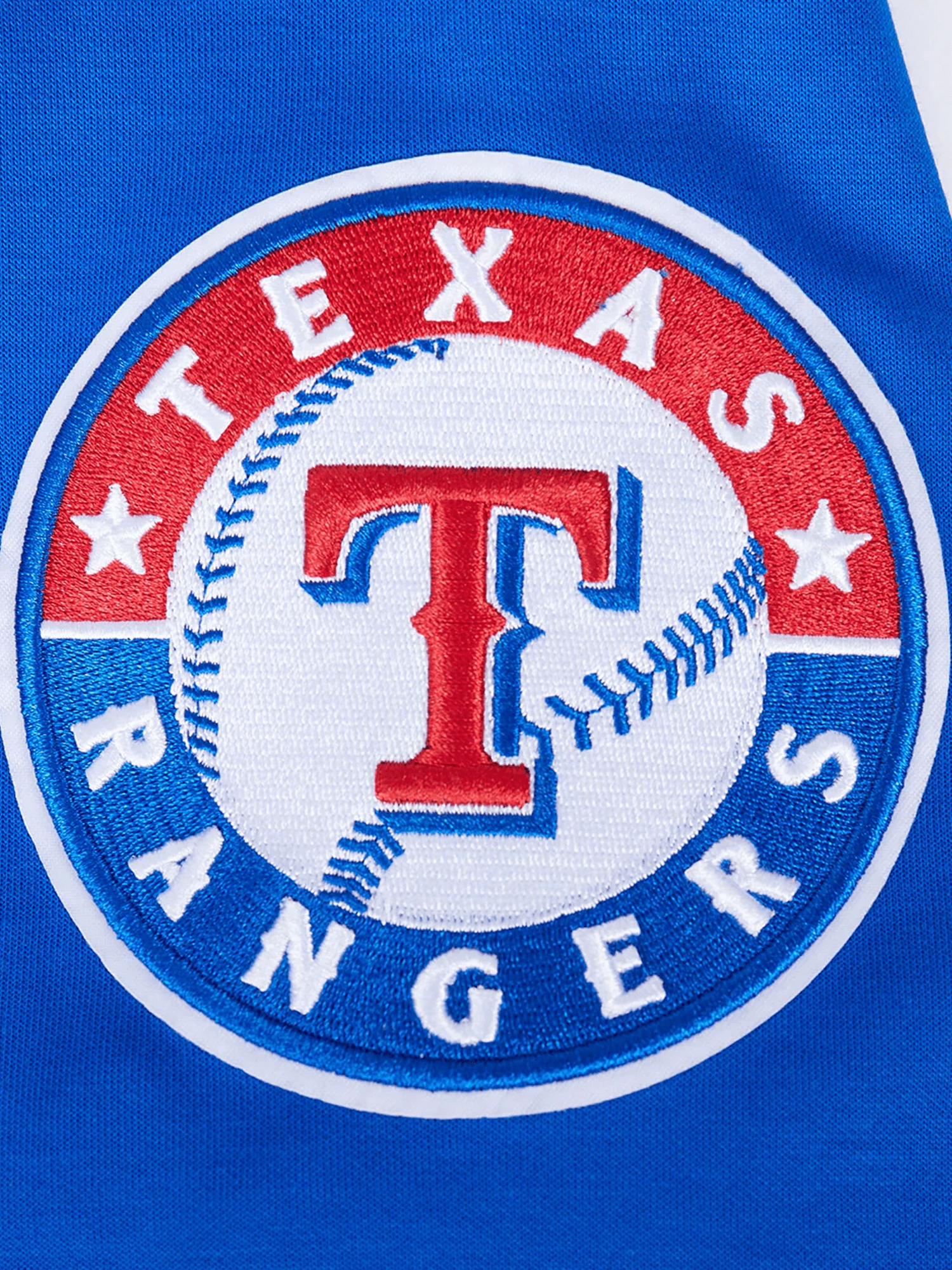 Texas Rangers Pro Standard MLB Team Chenille Hoodie Jumper  - Blue