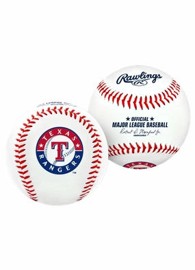 Texas Rangers Rawlings MLB Team Baseball Ball