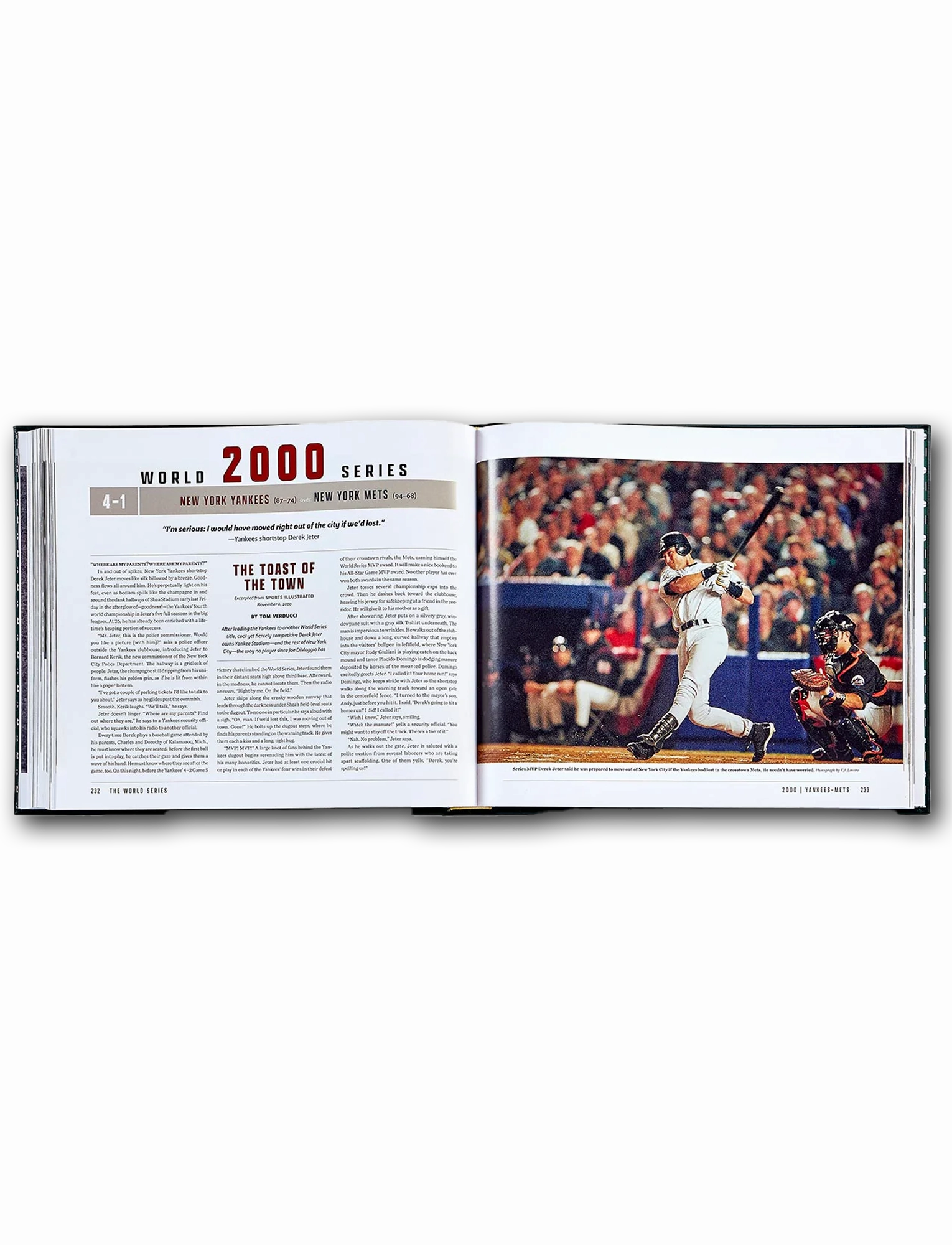 The Fall Classic Sports Illustrated MLB World Series Hardcover Coffee Table Book