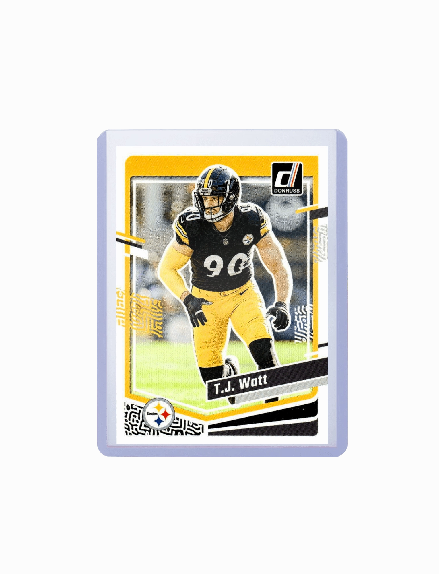 TJ Watt Pittsburgh Steelers Panini NFL 23-24 Donruss Card