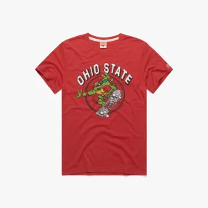 TMNT Raphael x Ohio State Kick Shell