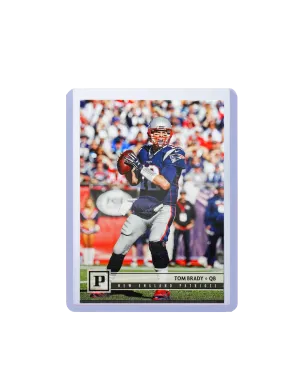 Tom Brady New England Patriots Panini NFL Football 18 Base Card