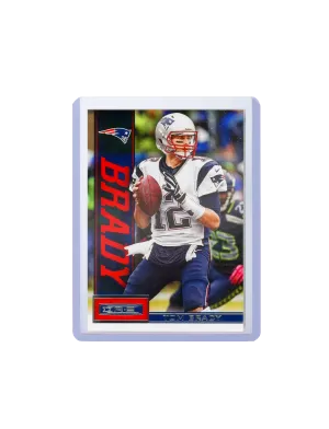 Tom Brady New England Patriots Panini NFL Rookies Stars 13 Base Card