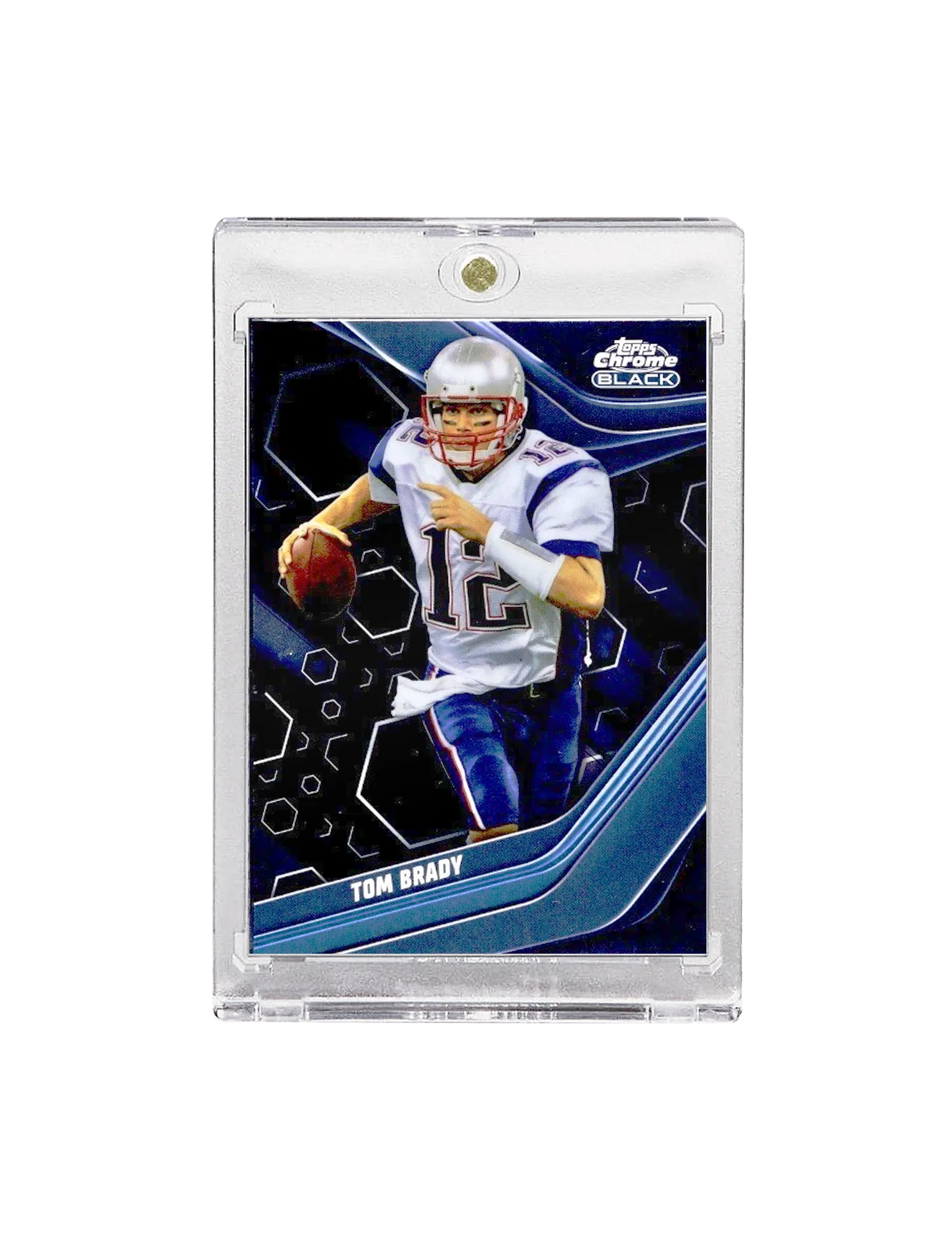 Tom Brady New England Patriots Topps NFL 2023 Chrome Black Card