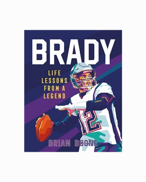 Tom Brady Life Lessons From a Legend NFL Hardcover Book