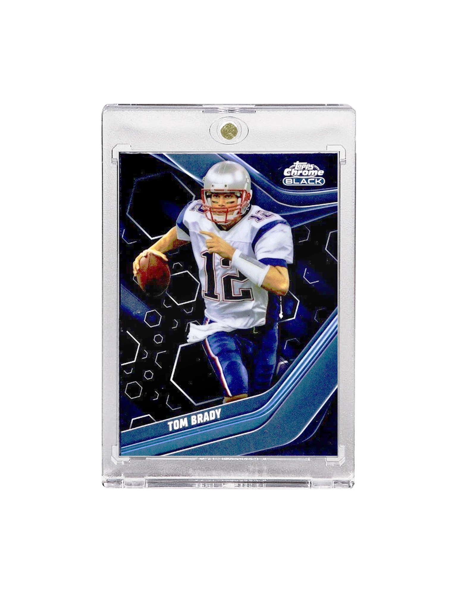 Tom Brady New England Patriots Topps NFL 2023 Chrome Black Card