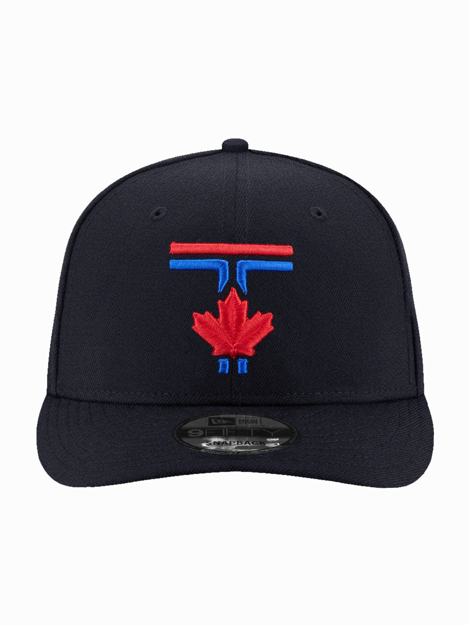 Toronto Blue Jays New Era MLB City Connect 9FIFTY Pre-Curved Snapback Hat - Navy