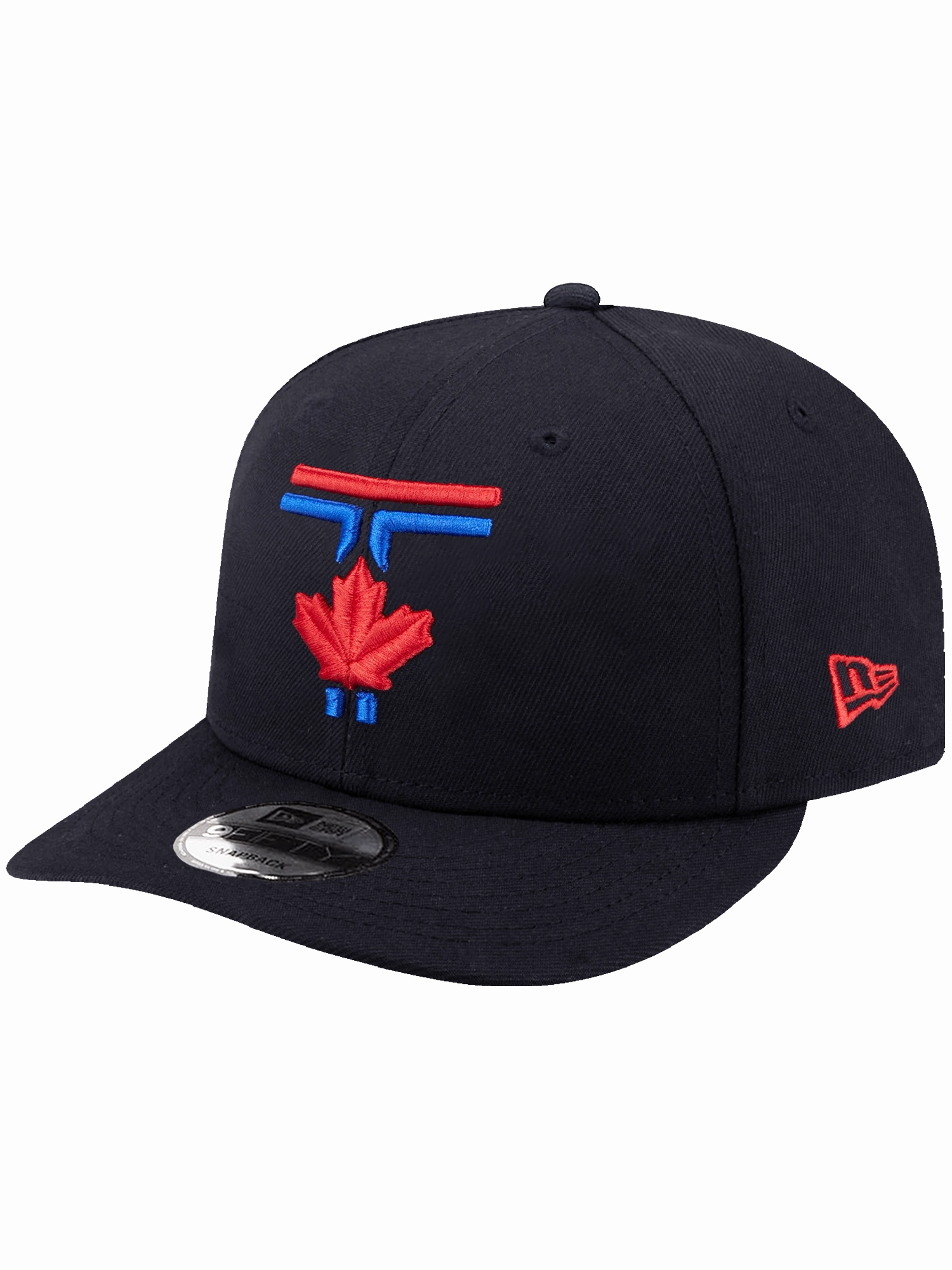 Toronto Blue Jays New Era MLB City Connect 9FIFTY Pre-Curved Snapback Hat - Navy
