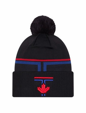 Toronto Blue Jays New Era MLB City Connect Knit Beanie - Navy