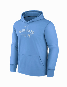 Toronto Blue Jays Nike MLB AC Practise Performance Hoodie Jumper - Powder Blue
