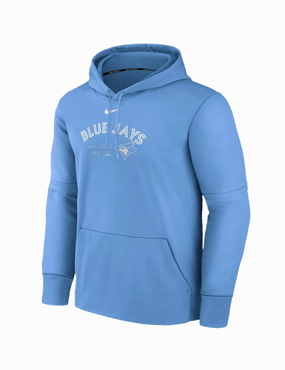 Toronto Blue Jays Nike MLB AC Practise Performance Hoodie Jumper - Powder Blue