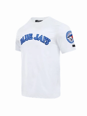 Toronto Blue Jays Pro Standard MLB Team Chenille Flex T-Shirt - White