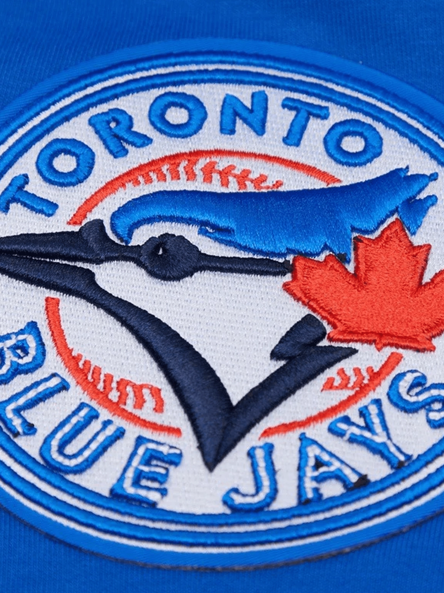 Toronto Blue Jays Pro Standard MLB Team Chenille Hoodie Jumper  - Blue