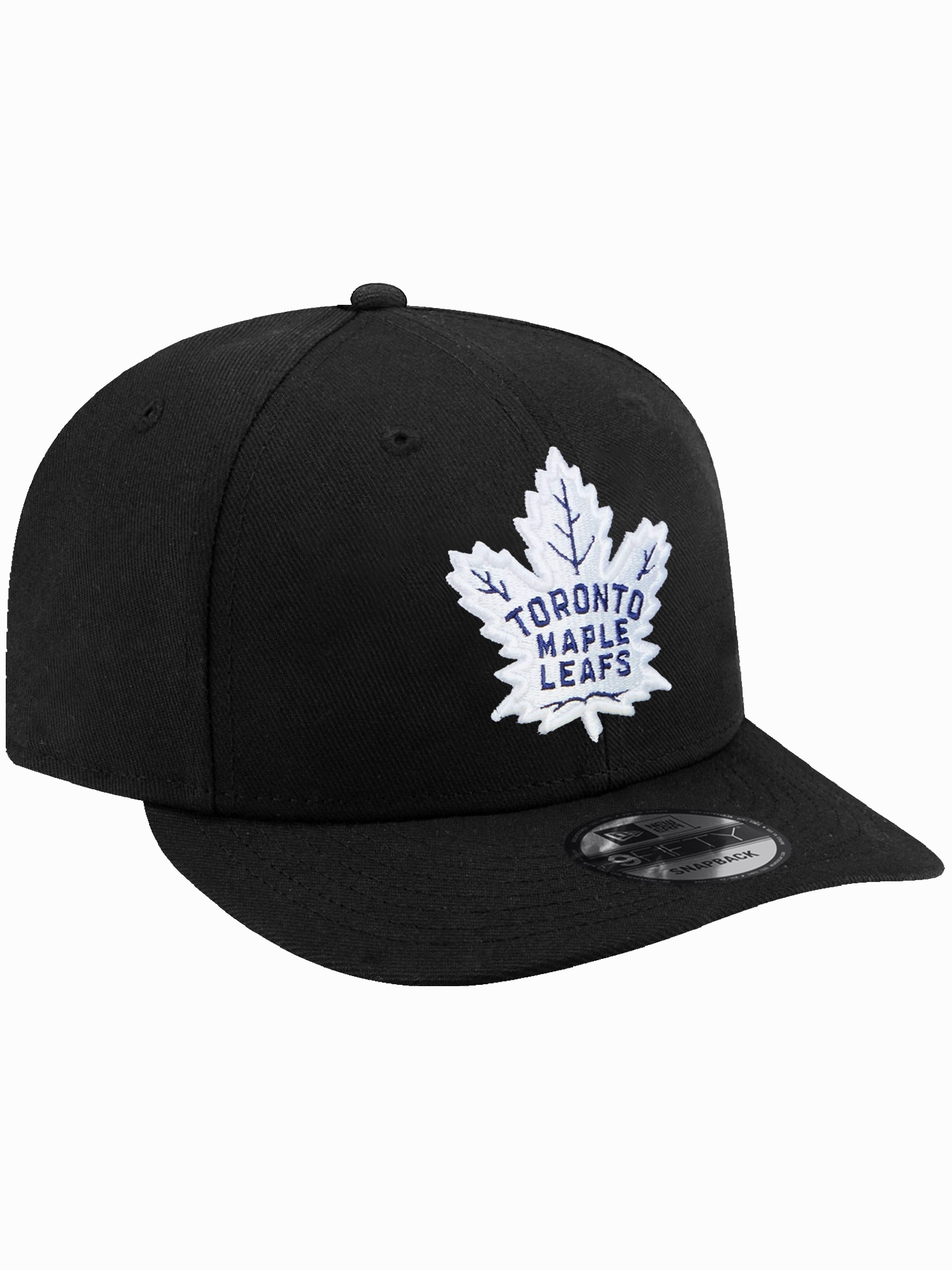 Toronto Maple Leafs New Era NHL Team 9FIFTY Pre-Curved Snapback Hat - Black