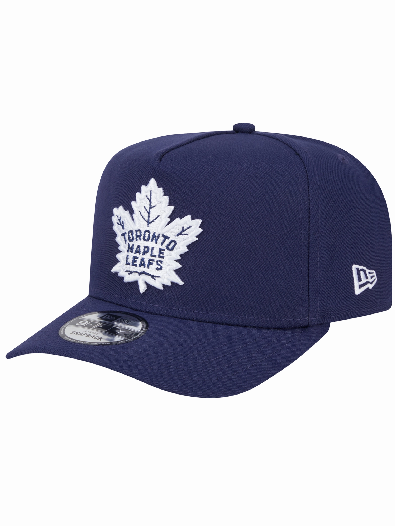 Toronto Maple Leafs New Era NHL Team Pre-Curved 9FIFTY A-Frame Snapback Hat - Navy