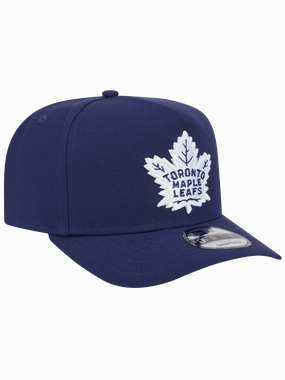 Toronto Maple Leafs New Era NHL Team Pre-Curved 9FIFTY A-Frame Snapback Hat - Navy