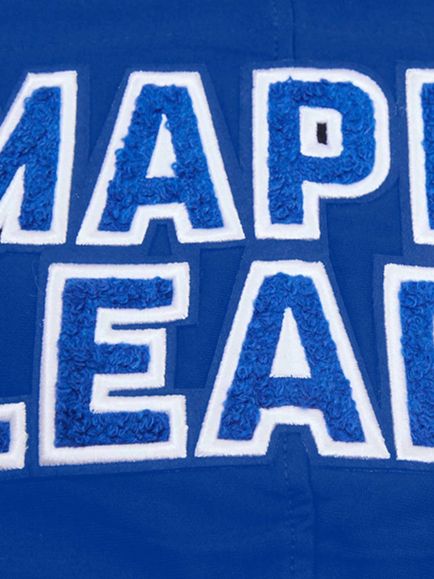 Toronto Maple Leafs Pro Standard NHL Team Chenille Hoodie Jumper - Blue