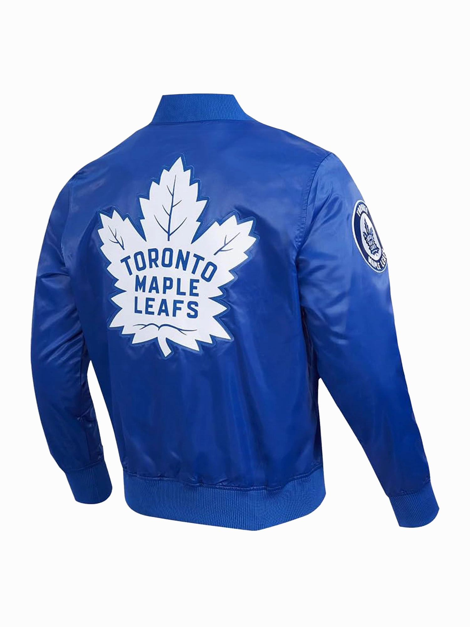 Toronto Maple Leafs Pro Standard NHL Team Classic Satin Button Jacket - Blue