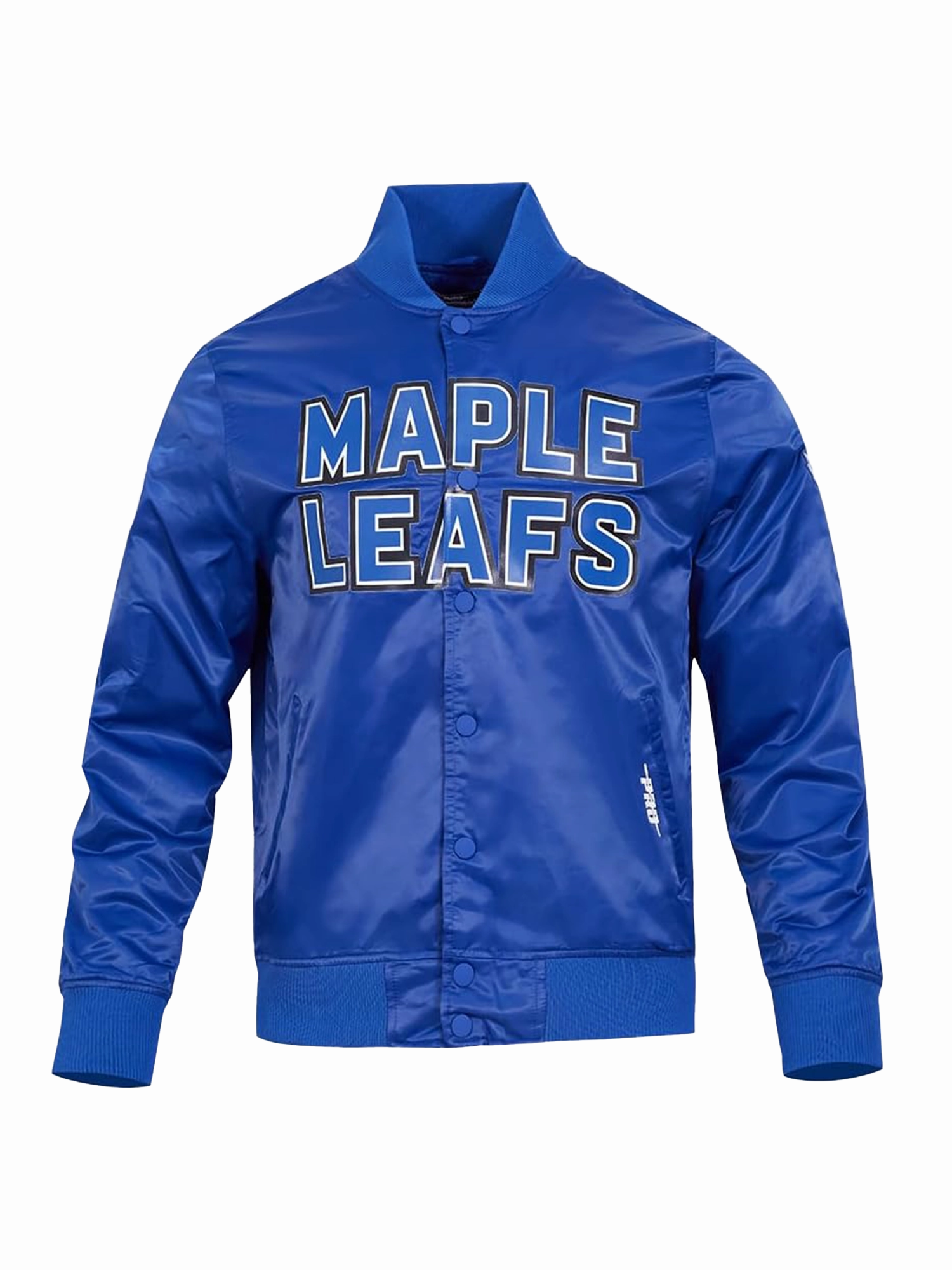 Toronto Maple Leafs Pro Standard NHL Team Classic Satin Button Jacket - Blue