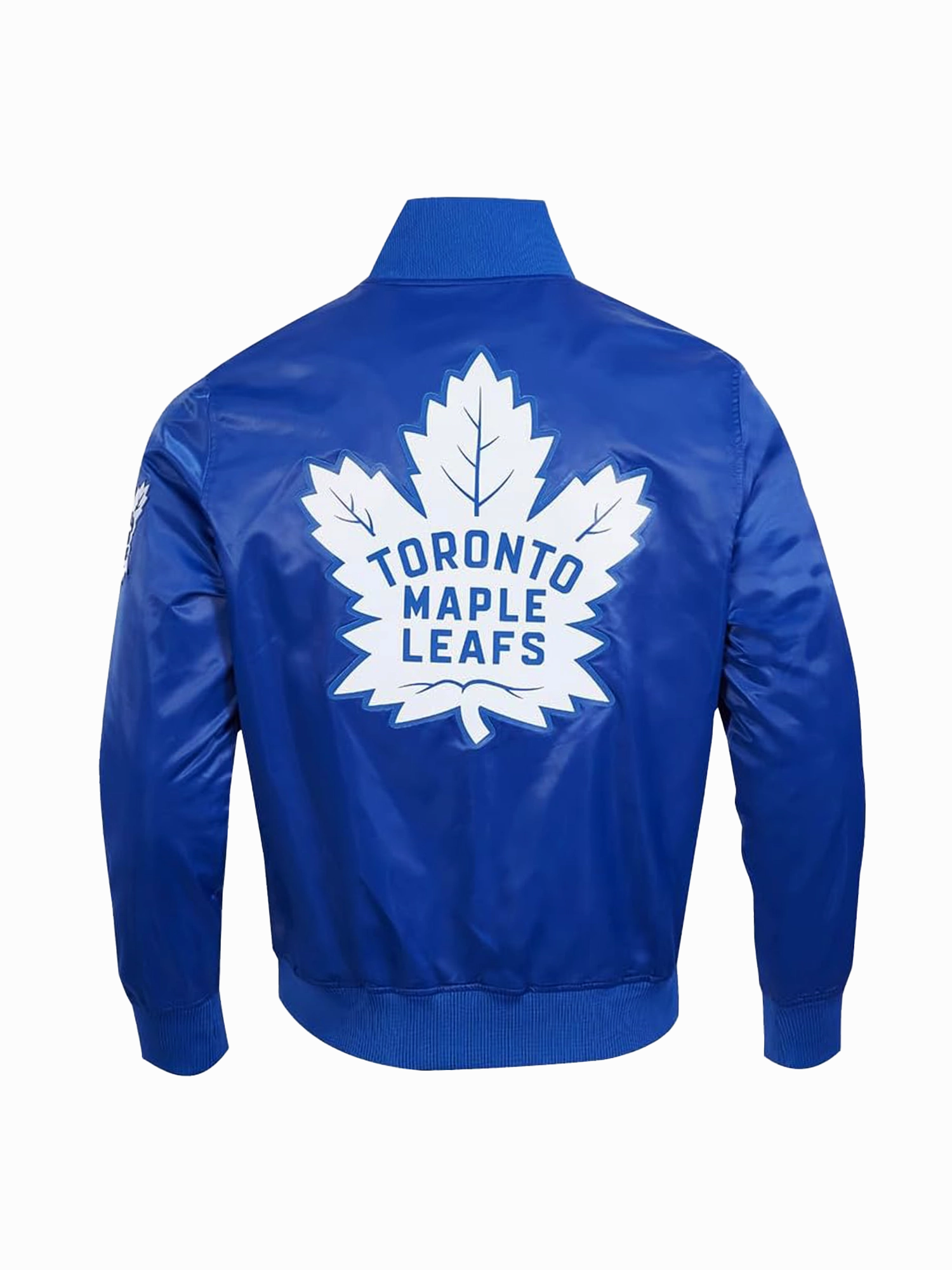 Toronto Maple Leafs Pro Standard NHL Team Classic Satin Button Jacket - Blue