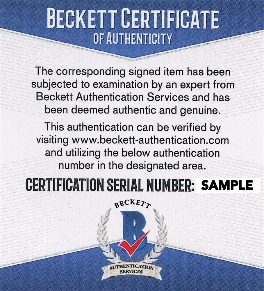 Troy Smith Signed Ohio State Buckeye Career Highlight Stat Jersey (Beckett COA)