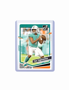 Tua Tagovailoa Miami Dolphins Panini NFL 23-24 Donruss Card