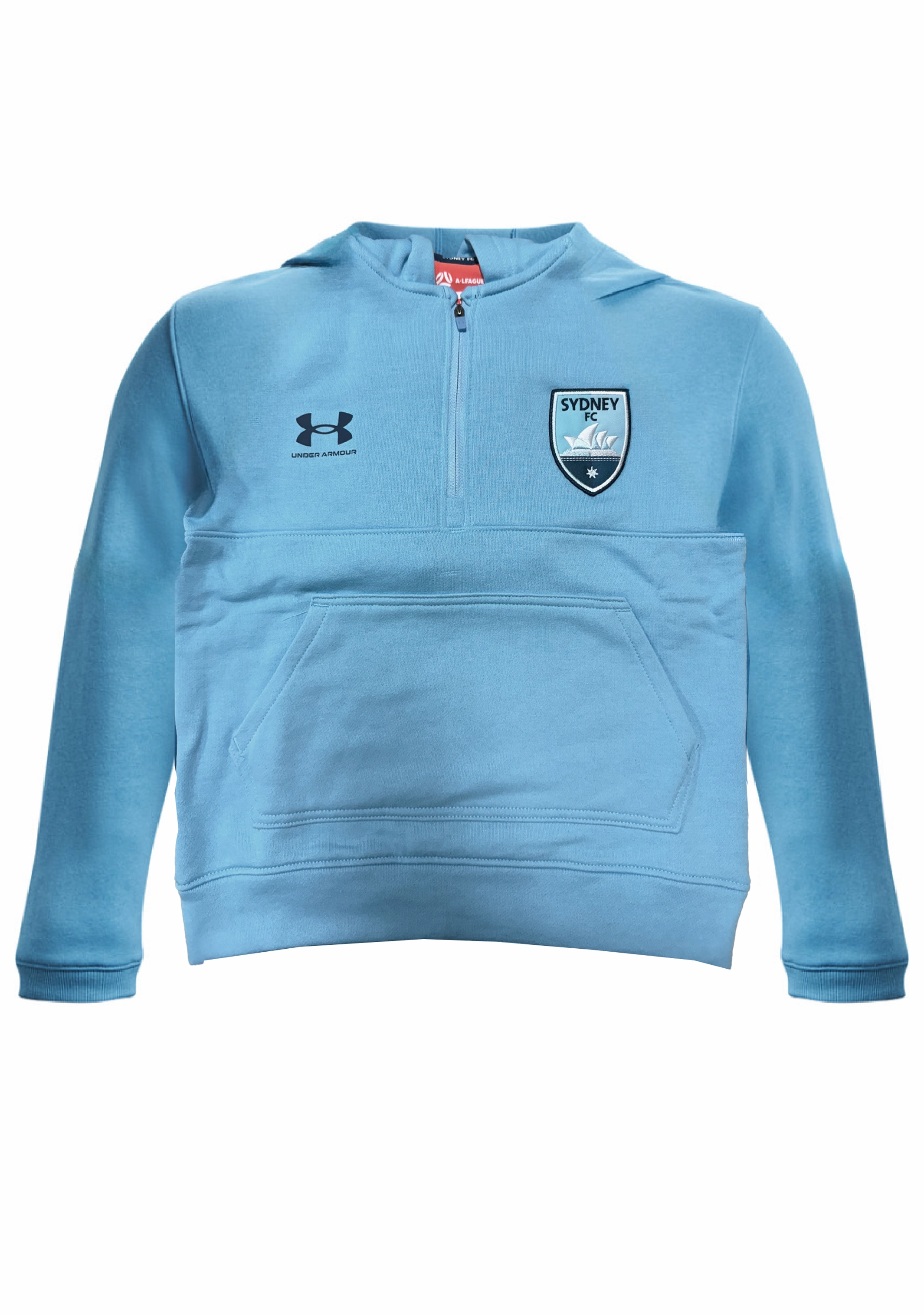 Under Armour Kids Sydney FC Rival Hoodie <BR> 1372437 914