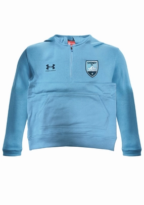 Under Armour Kids Sydney FC Rival Hoodie <BR> 1372437 914