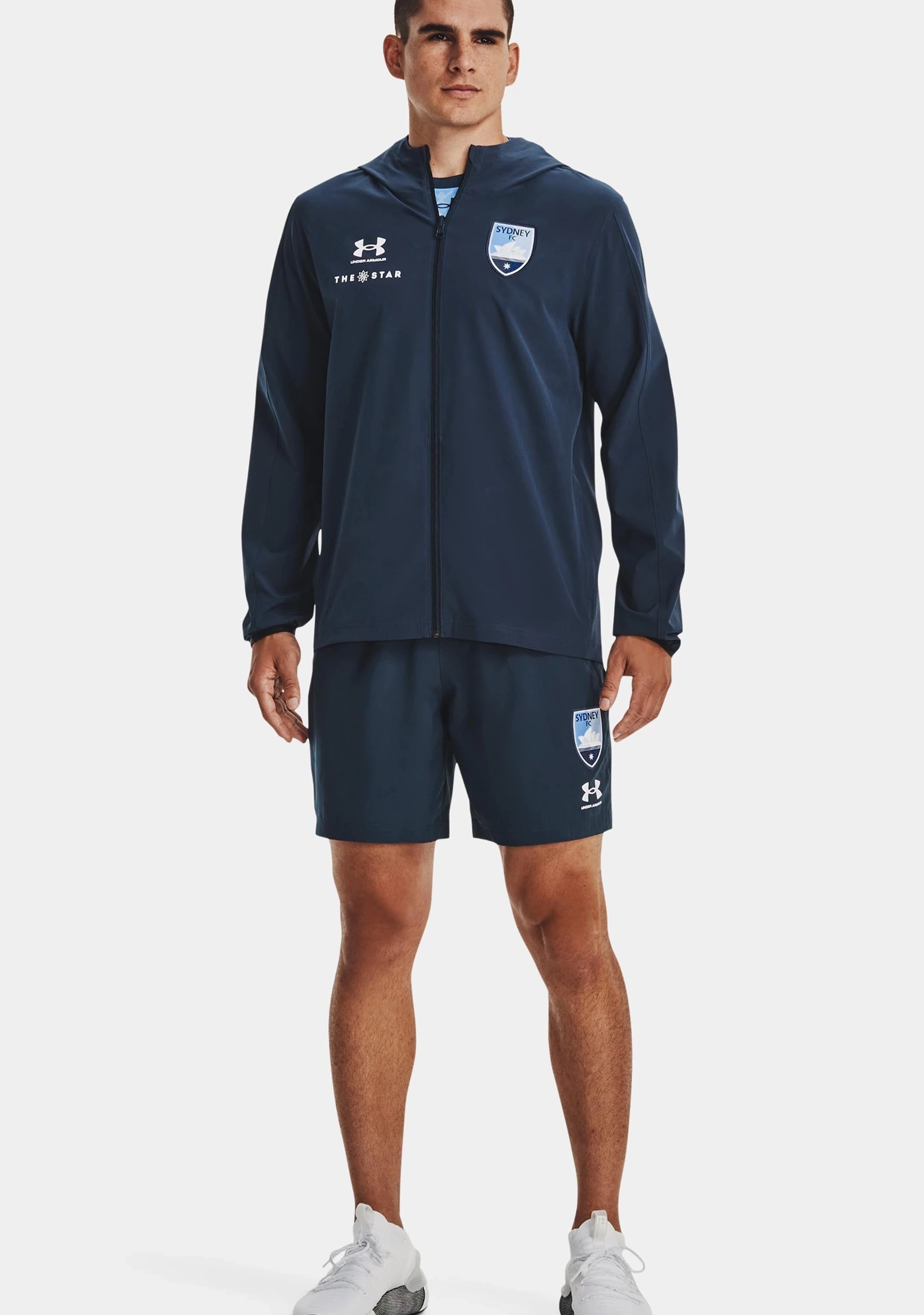 Under Armour Men's SYD FC Challenger Storm Shell Jacket <br> 1375003 466