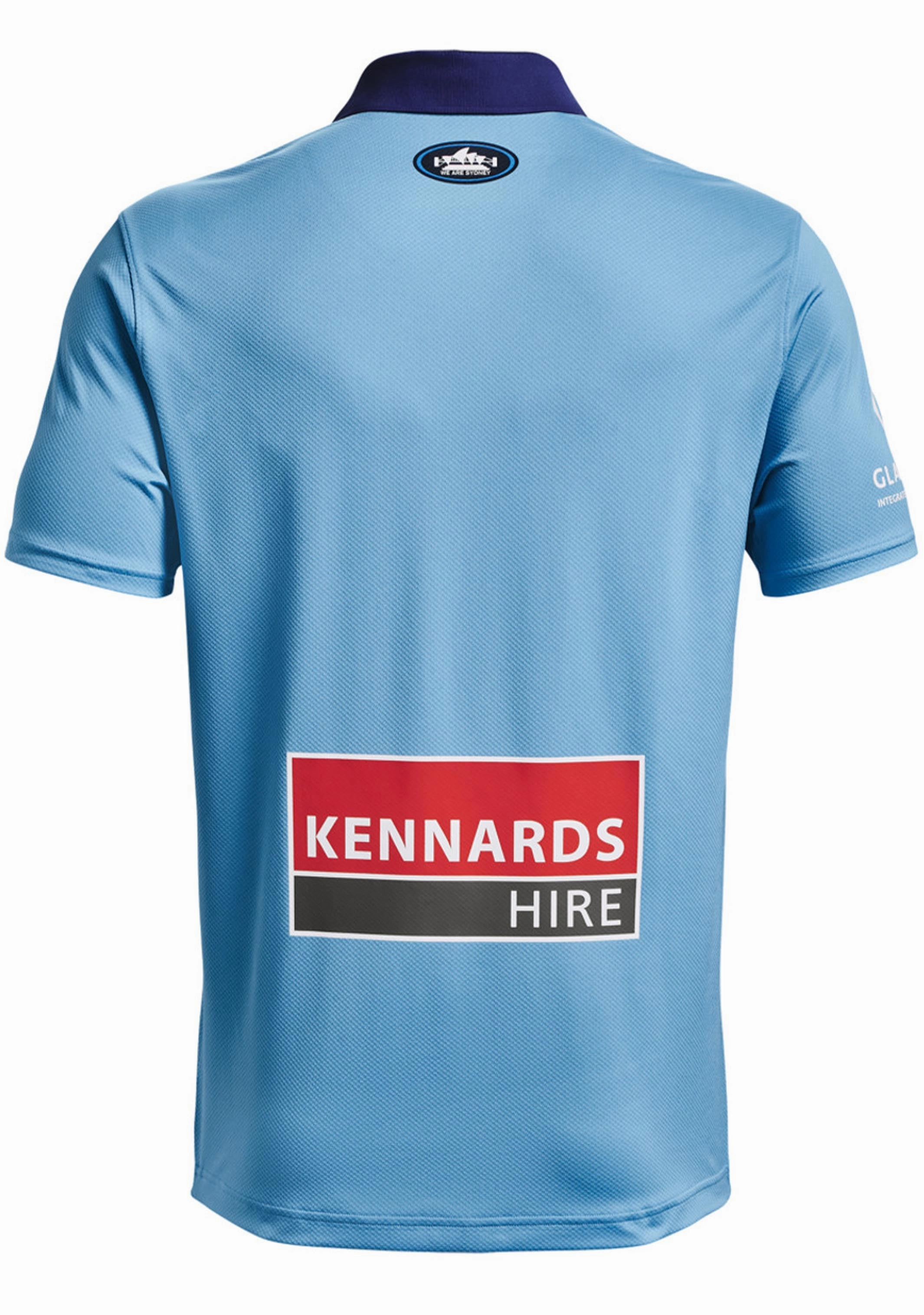 Under Armour Mens Sydney FC 22/23 Club Polo Sky Blue