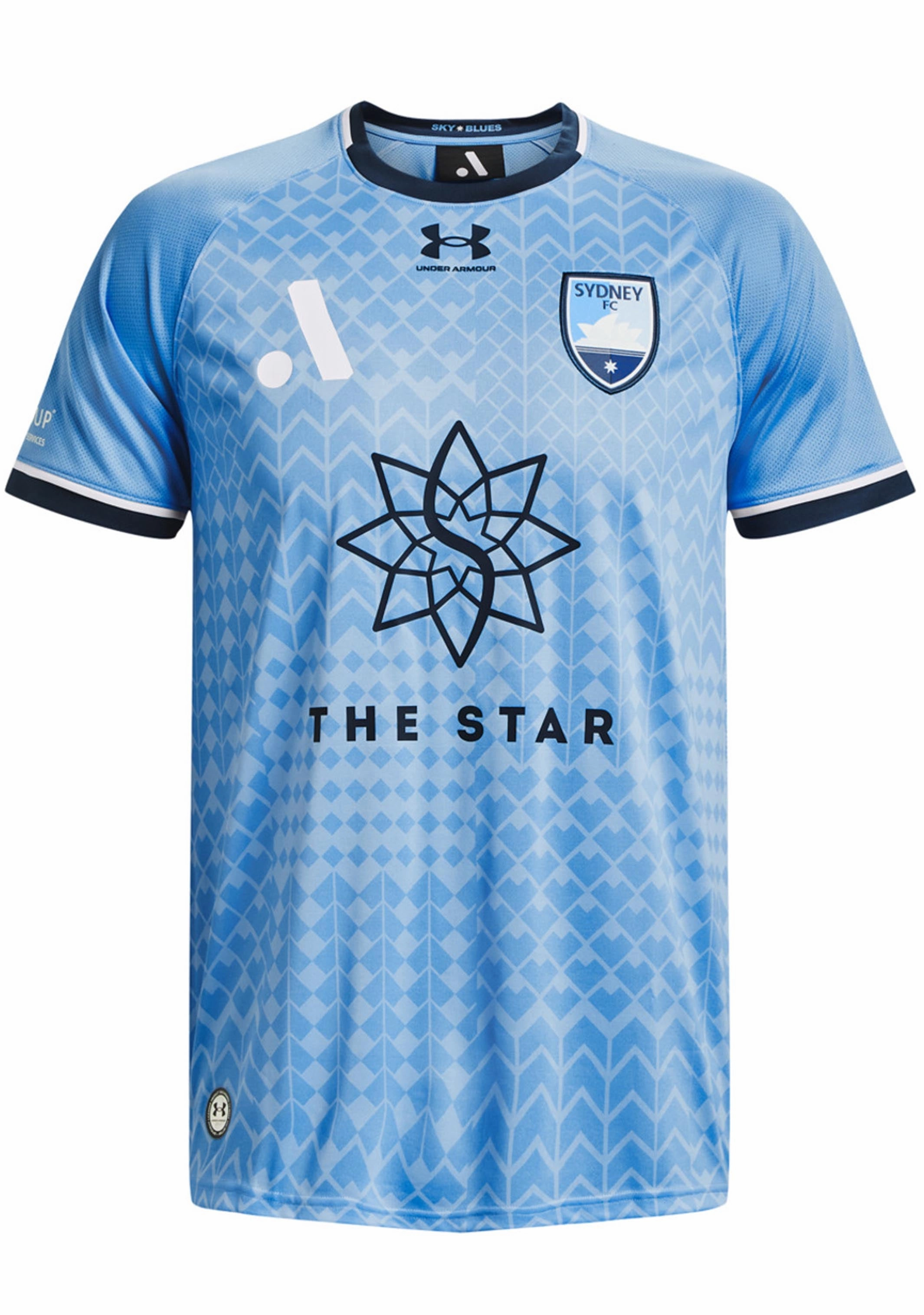 Under Armour Mens Sydney FC 22/23 UA Home Jersey
