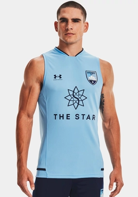 Under Armour Mens Sydney FC Premier Training Singlet
