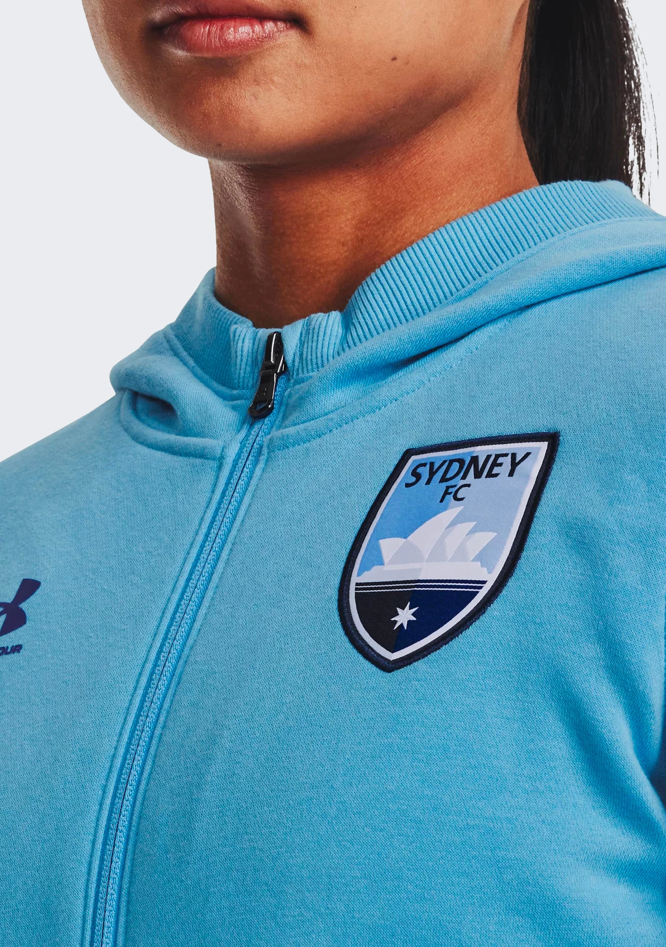 Under Armour Womens Sydney FC Fanwear Hoodie Slightly Blemished