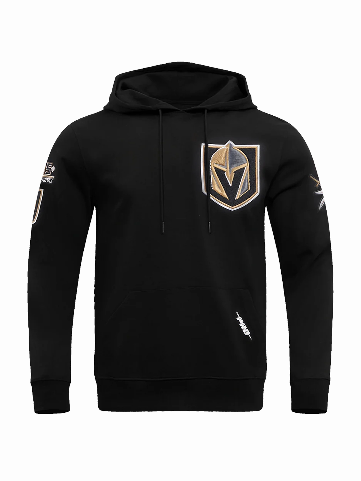 Vegas Golden Knights Pro Standard NHL Team Chenille Hoodie Jumper - Black